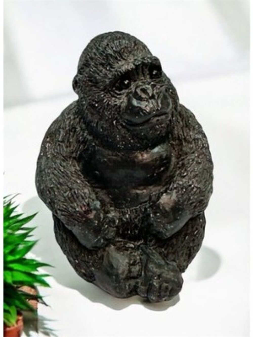 Vintage Stone Critter Littles Gorilla 2" Figurine SCL-009 United Design USA 1988